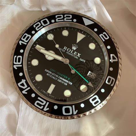 rolex uhr aus|rolex wanduhr original.